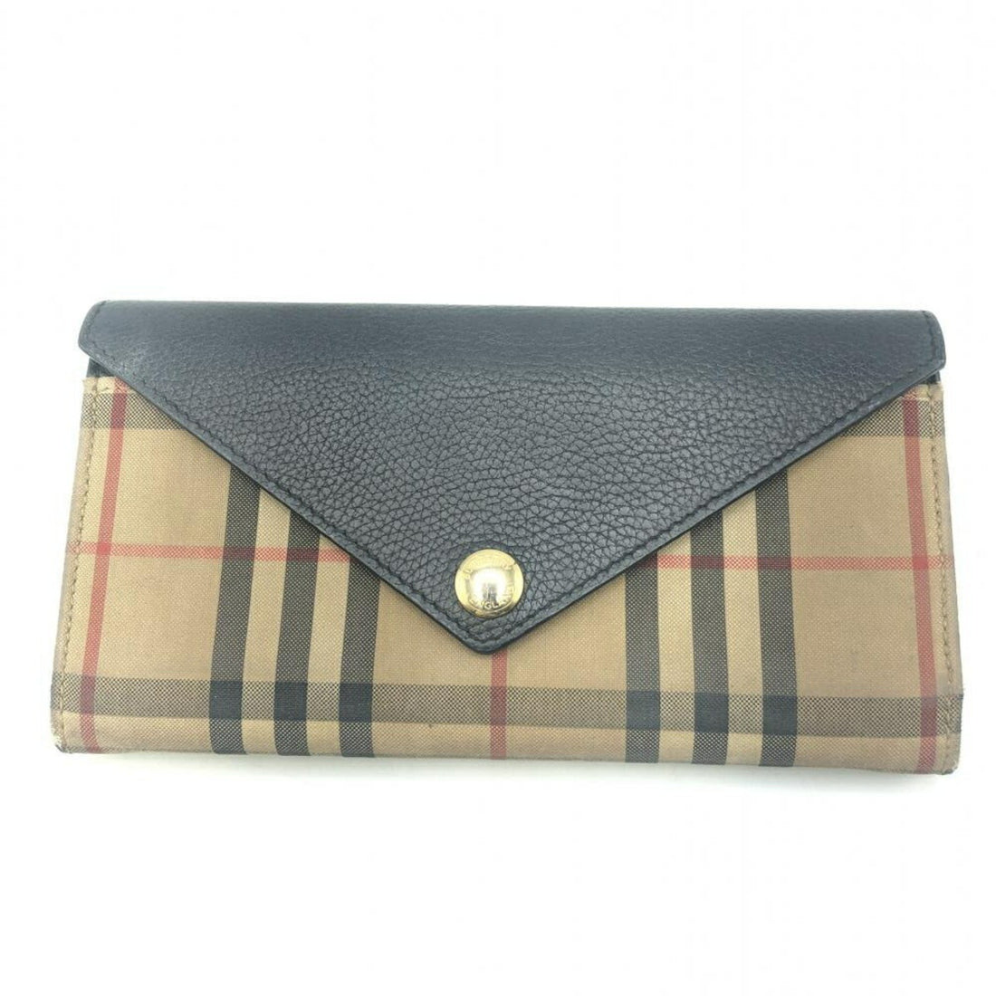 Burberry Wallet Beige Leather Wallet 