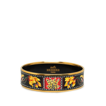 Hermès Black Gold Plated Bracelet 