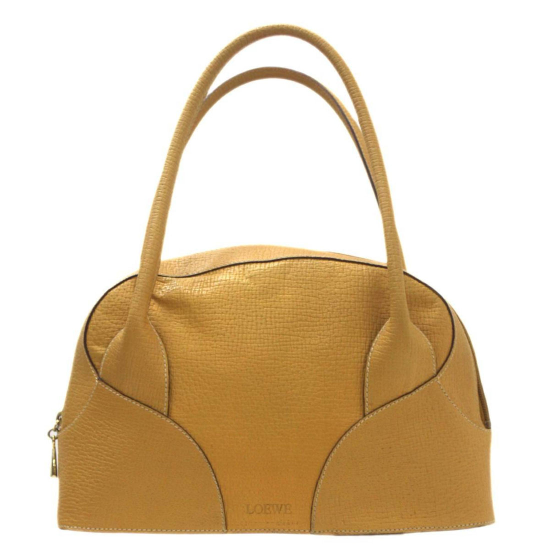 Loewe Yellow Leather Handbag 