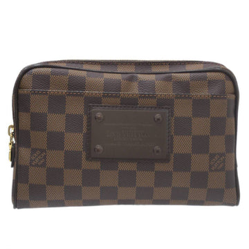 Louis Vuitton Bum bag Brown Canvas Clutch Bag