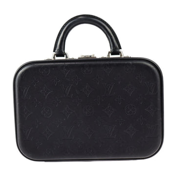 Louis Vuitton Valisette Black Leather Handbag 