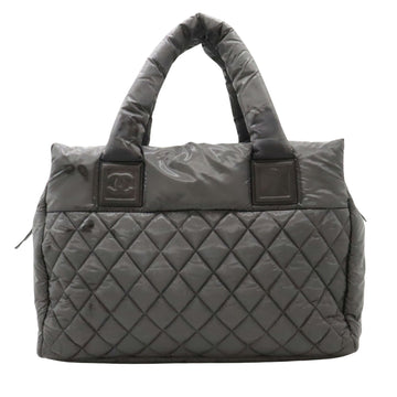 Chanel Coco Cocoon Grey Synthetic Tote Bag