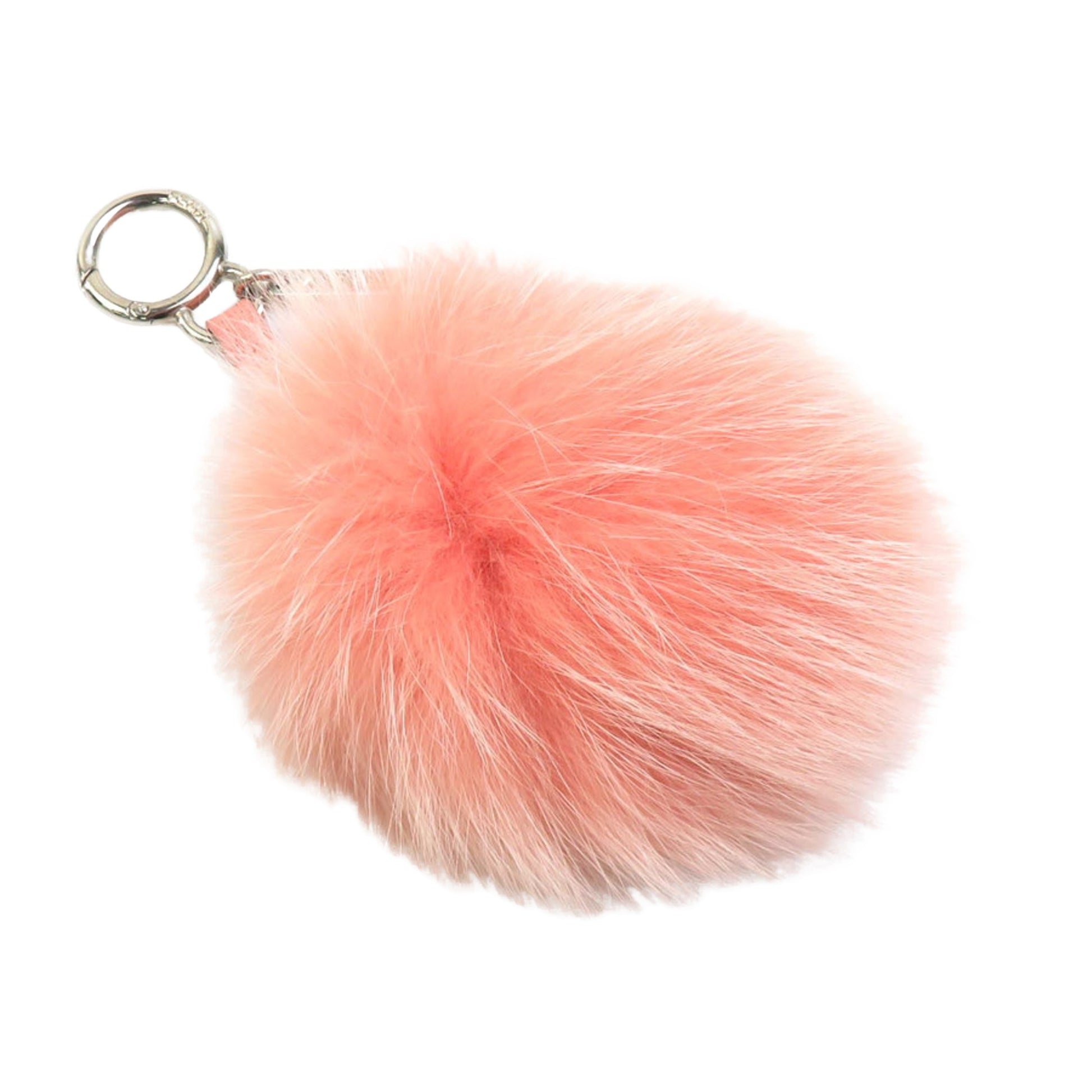 Fendi Pompon charm Pink Fur Bag 