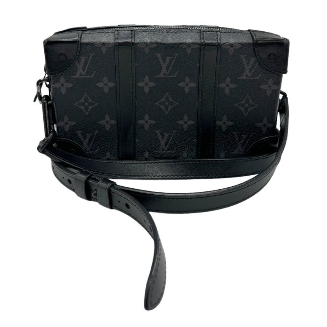 Louis Vuitton Soft Trunk Black Canvas Wallet 