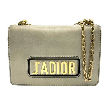 Dior J'Adior Gold Leather Shoulder Bag