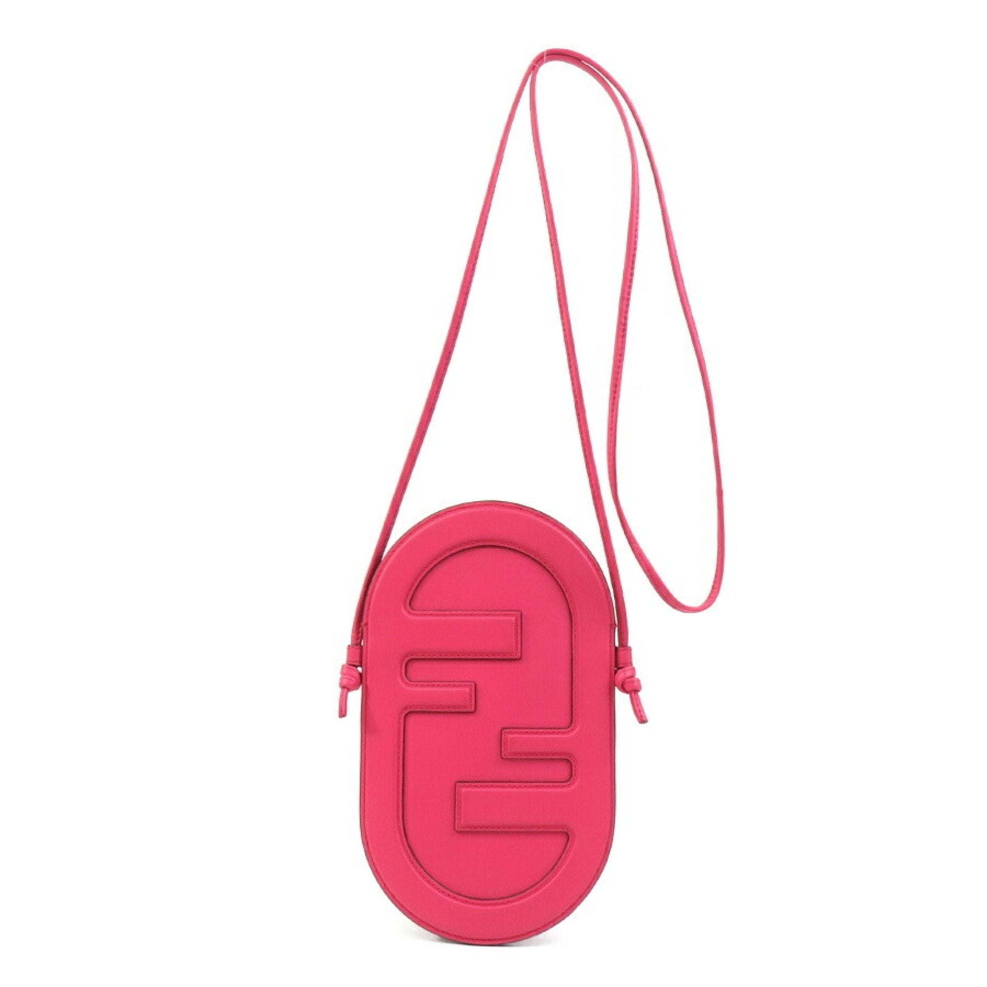 Fendi -- Pink Leather Phone 