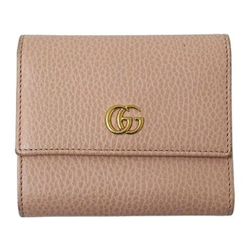 Gucci Marmont Pink Leather Wallet 