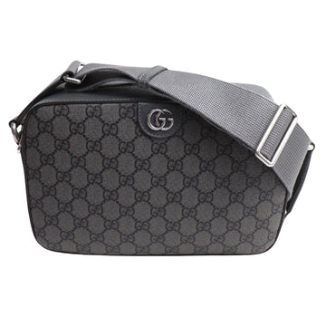 Gucci Ophidia Grey Canvas Shoulder Bag