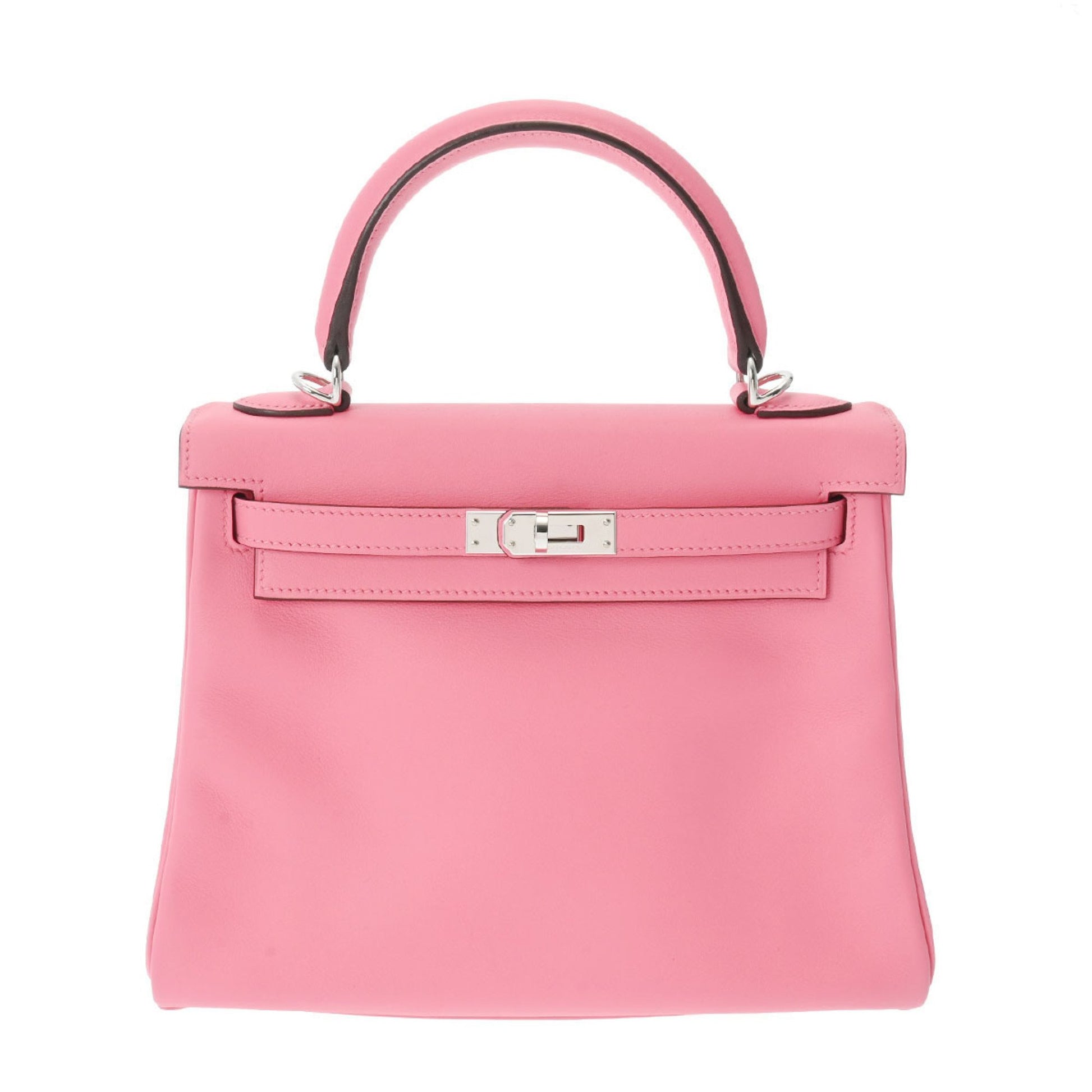 Hermès Kelly Pink Leather Handbag 