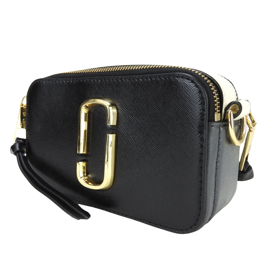 Marc Jacobs Snapshot Black Leather Shoulder Bag