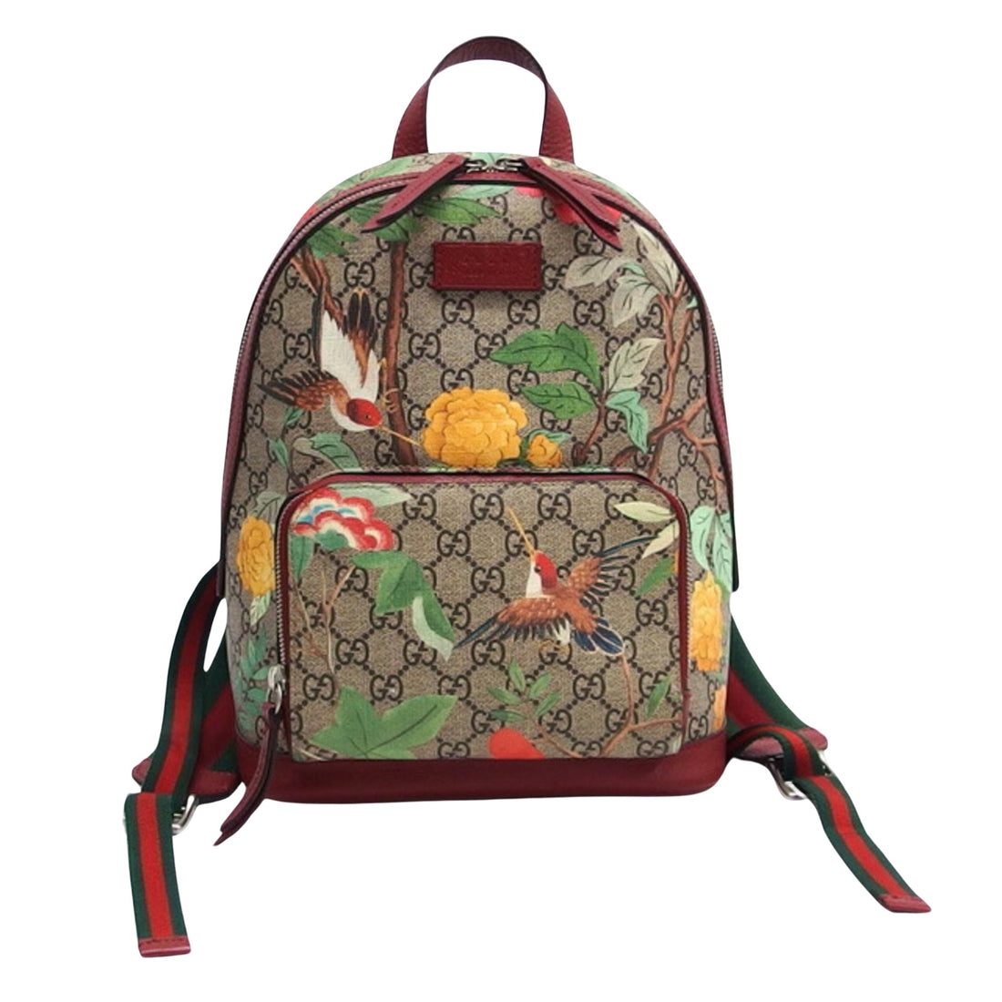 Gucci GG Supreme Multicolour Canvas Backpack Bag