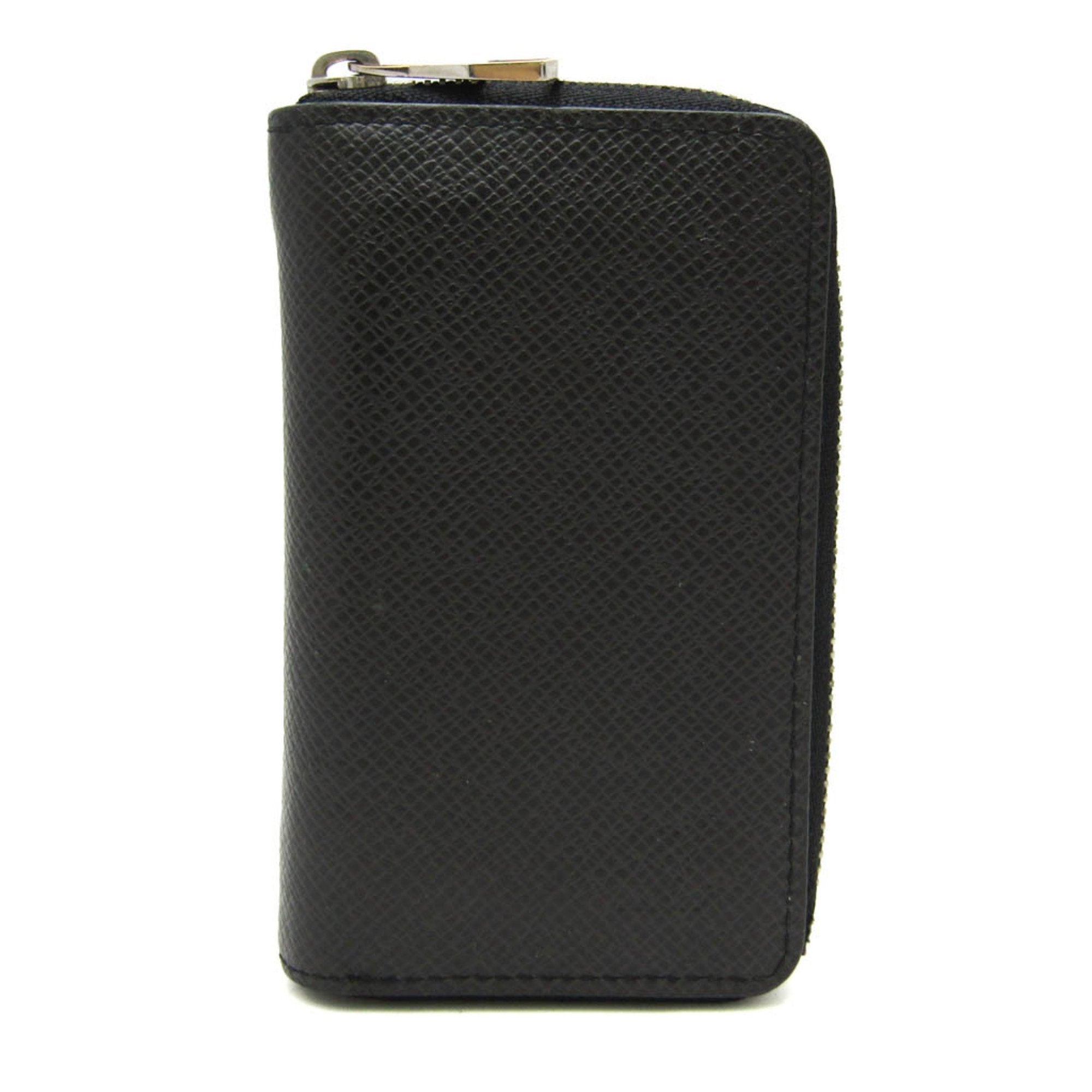 Louis Vuitton Zippy Black Leather Wallet 