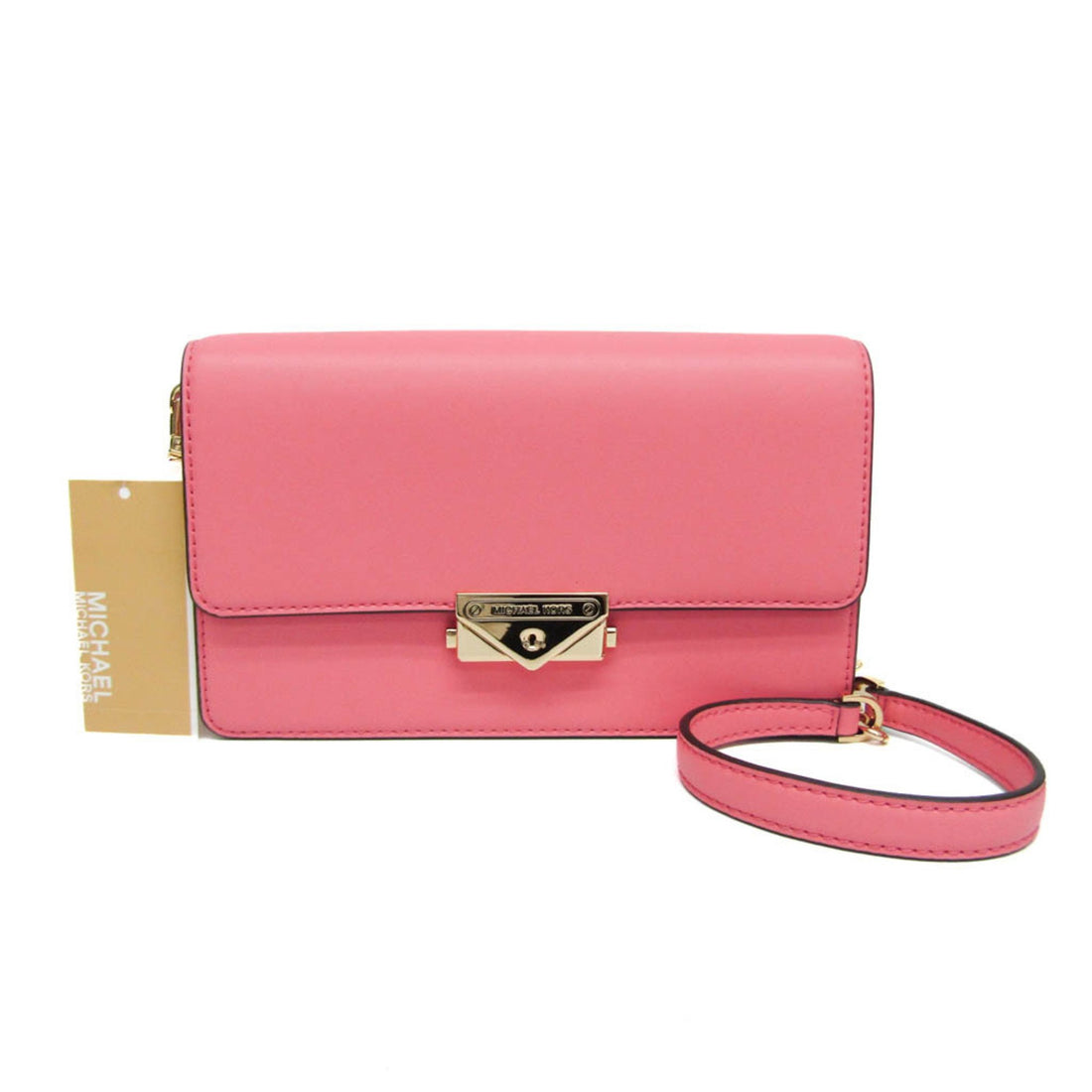 Michael Kors Cece Pink Synthetic Shoulder Bag