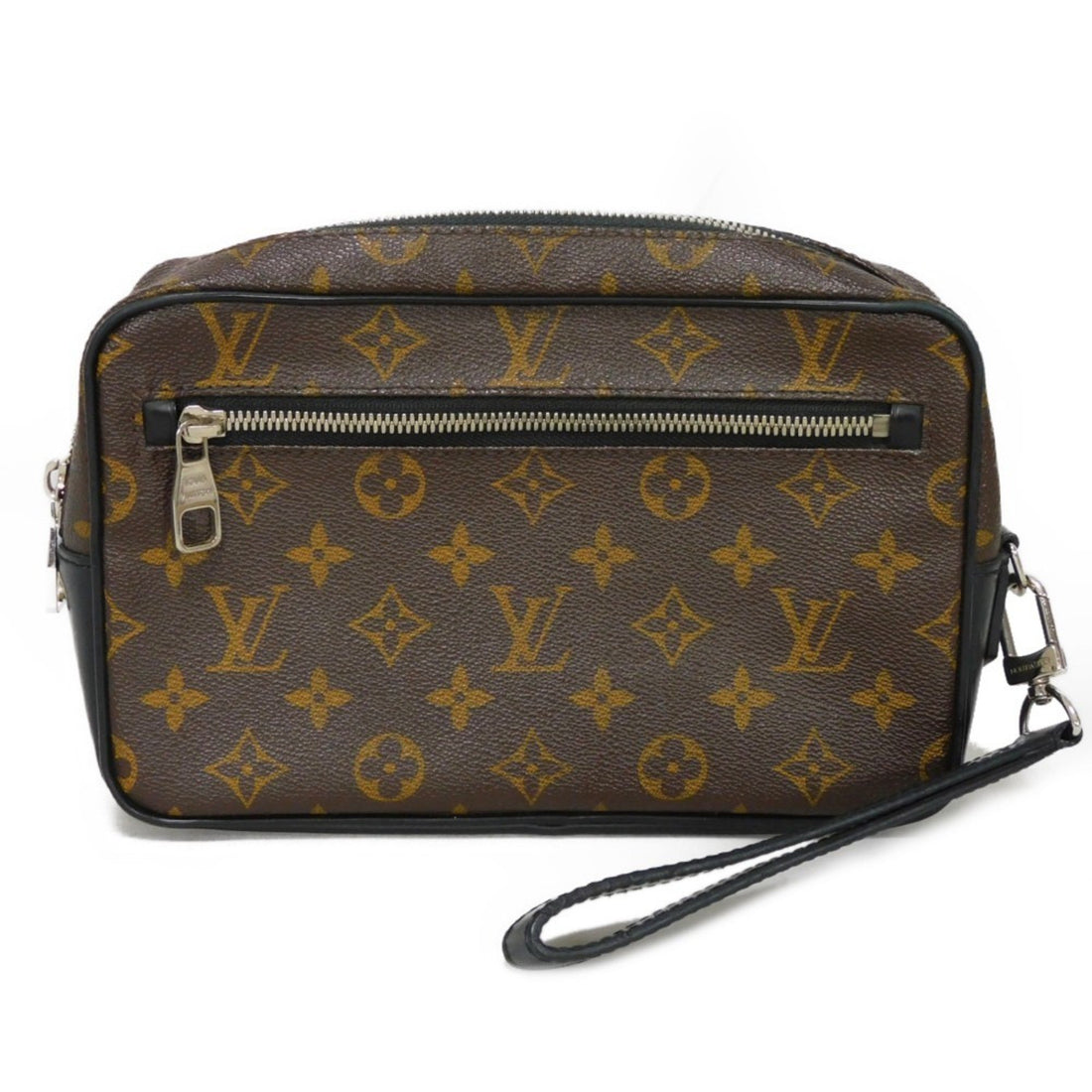 Louis Vuitton Kasaï Brown Calfskin Clutch Bag