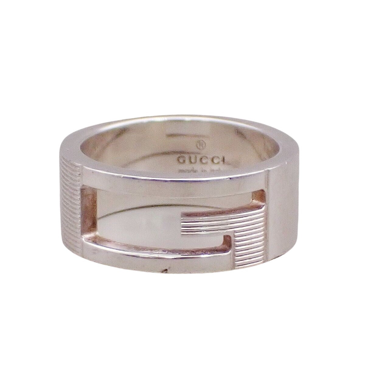 Gucci Logo Silver Silver Bracelet 