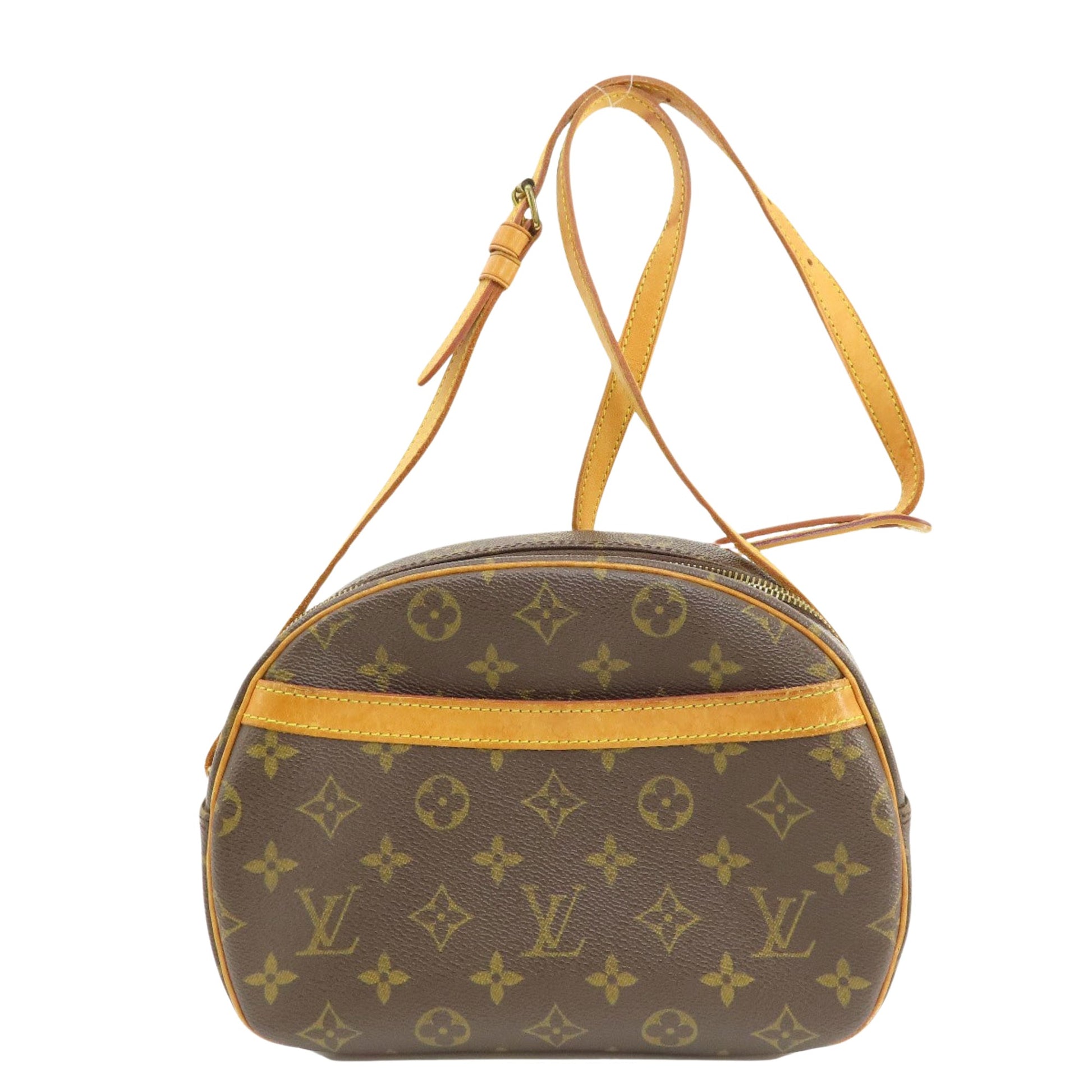 Louis Vuitton Blois Brown Canvas Shoulder Bag