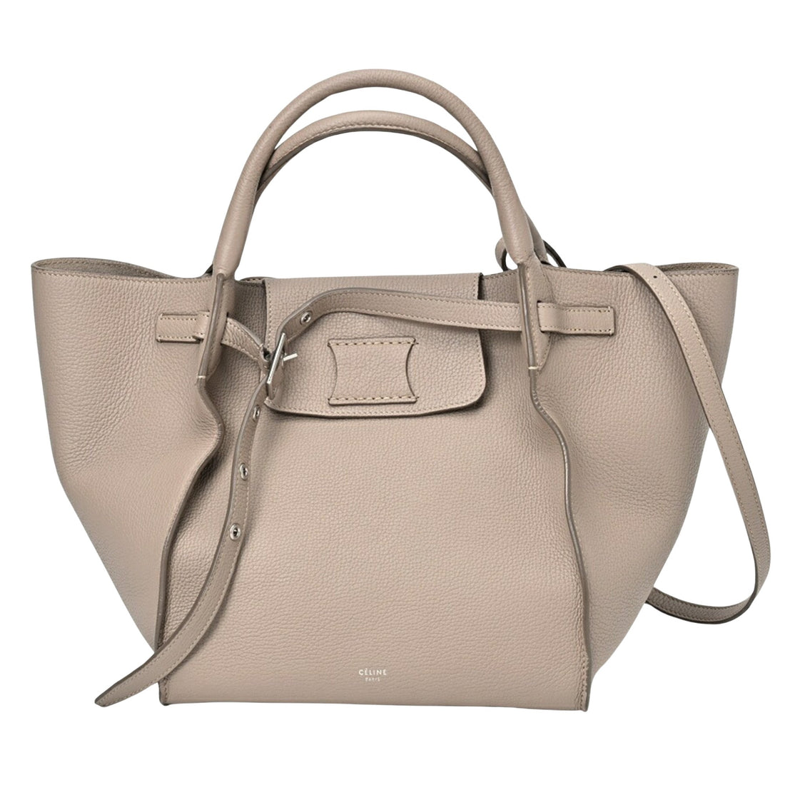 Céline Big bag Grey Leather Tote Bag