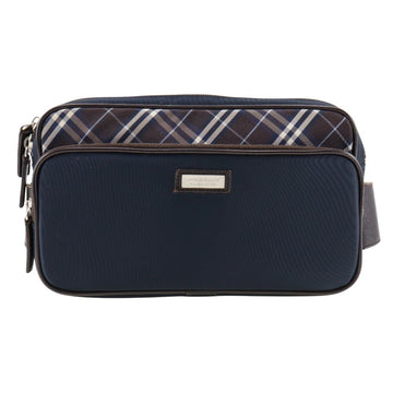 Burberry Navy Synthetic Shoulder Bag