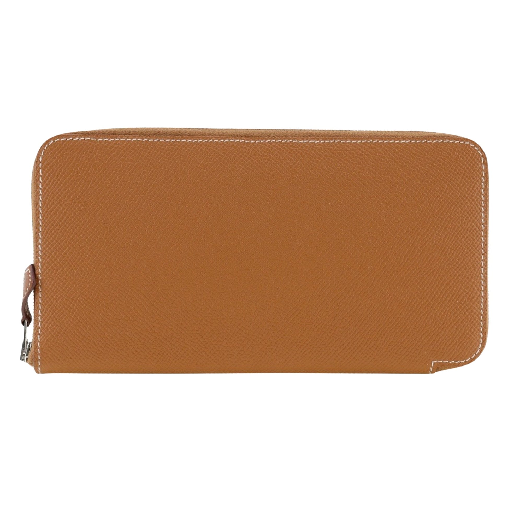 Hermès Azap Camel Leather Wallet 