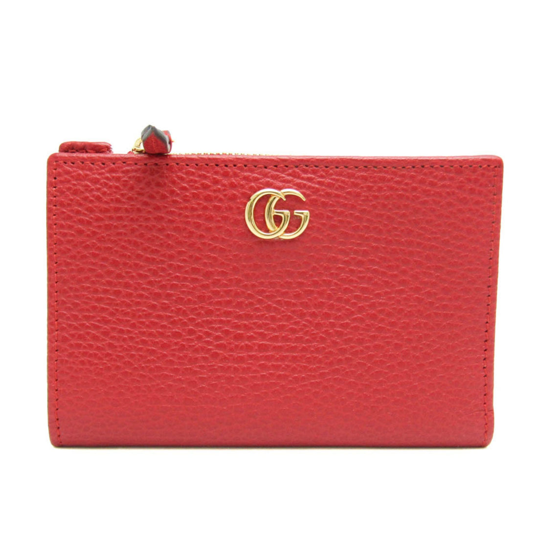 Gucci Marmont Red Leather Wallet 