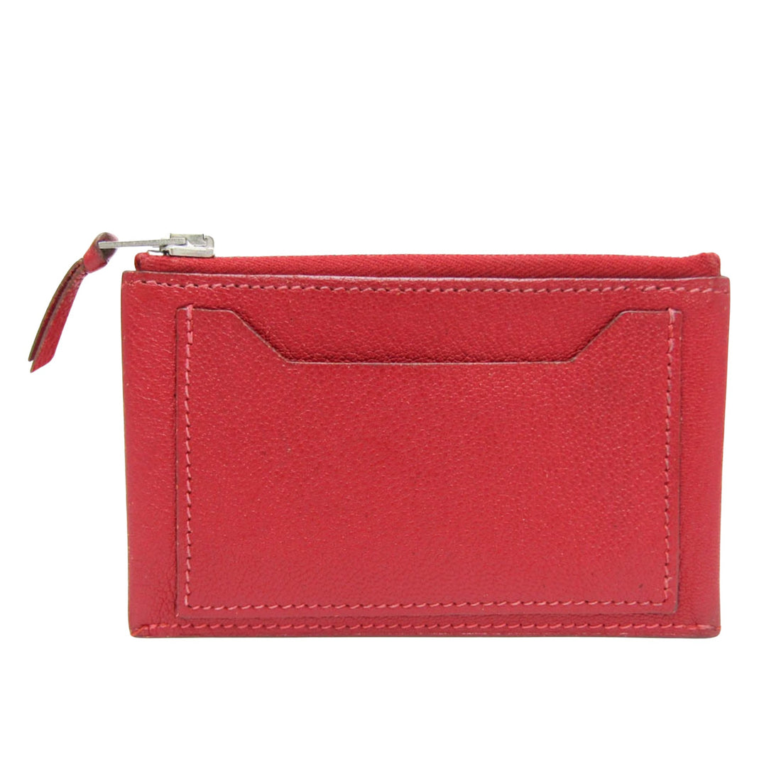 Hermès Clarisse Red Leather Wallet 