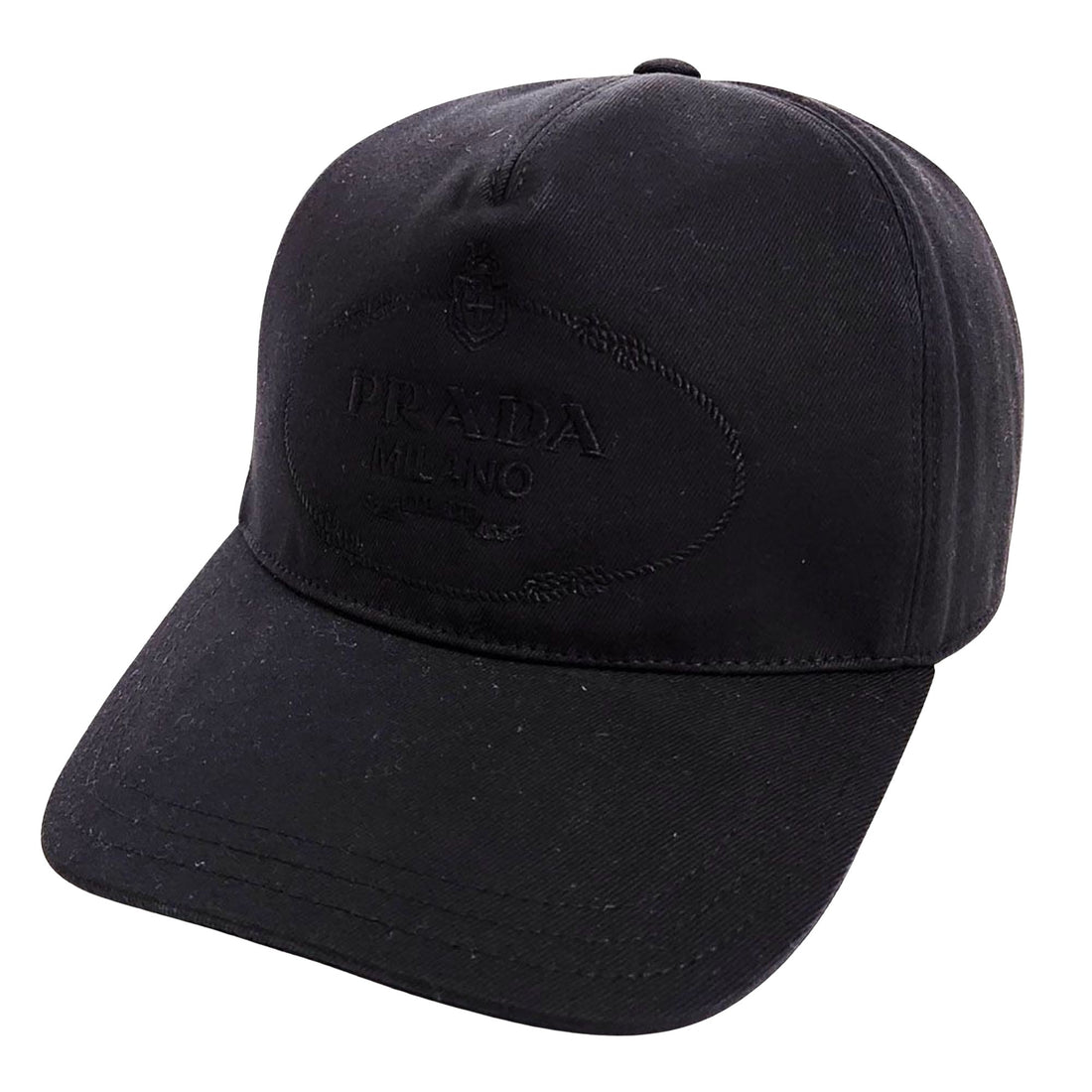 Prada Black Synthetic Cap 