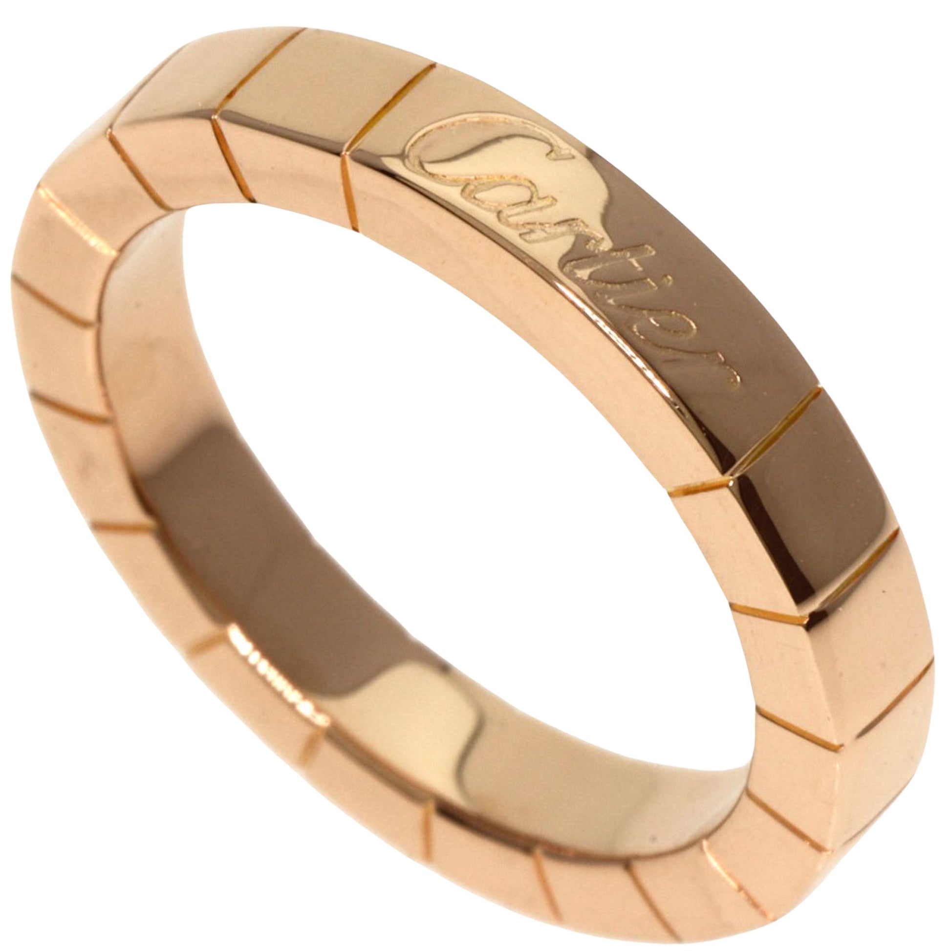 Cartier Lanière Gold Rose Gold Ring 