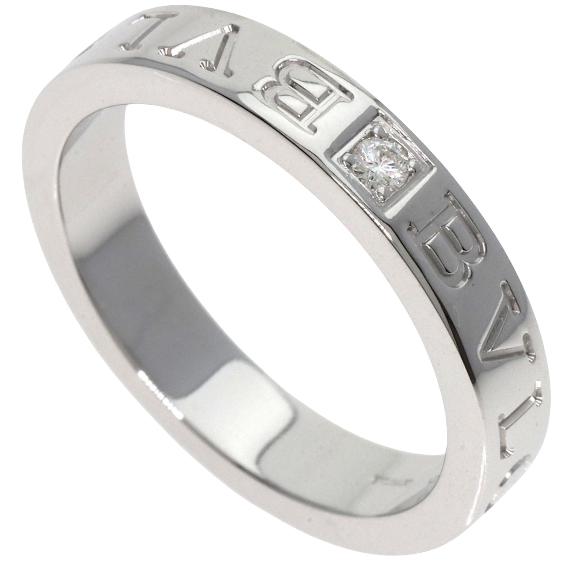 Bulgari B.Zero1 Silver White Gold Ring 