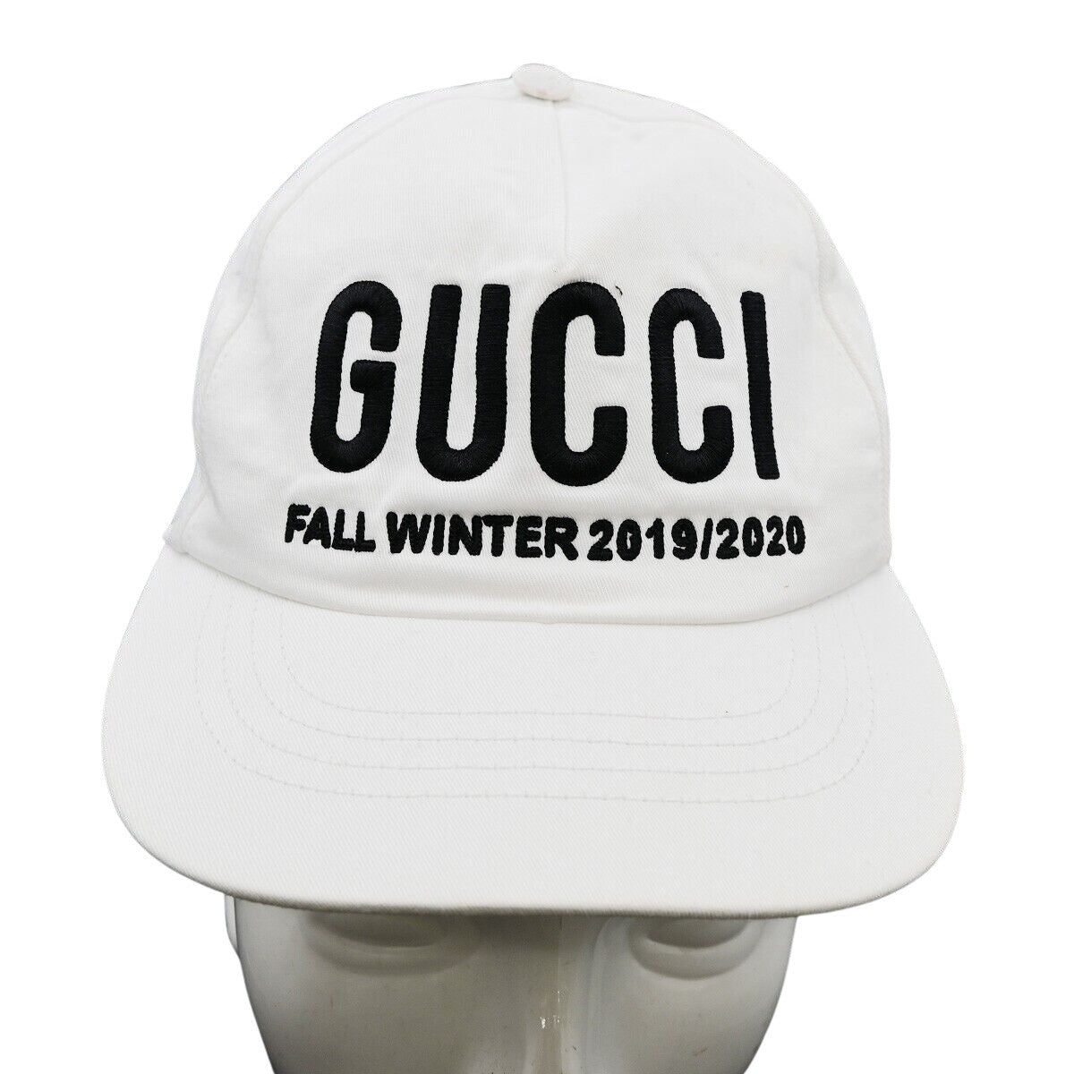 Gucci White Cotton Hat 