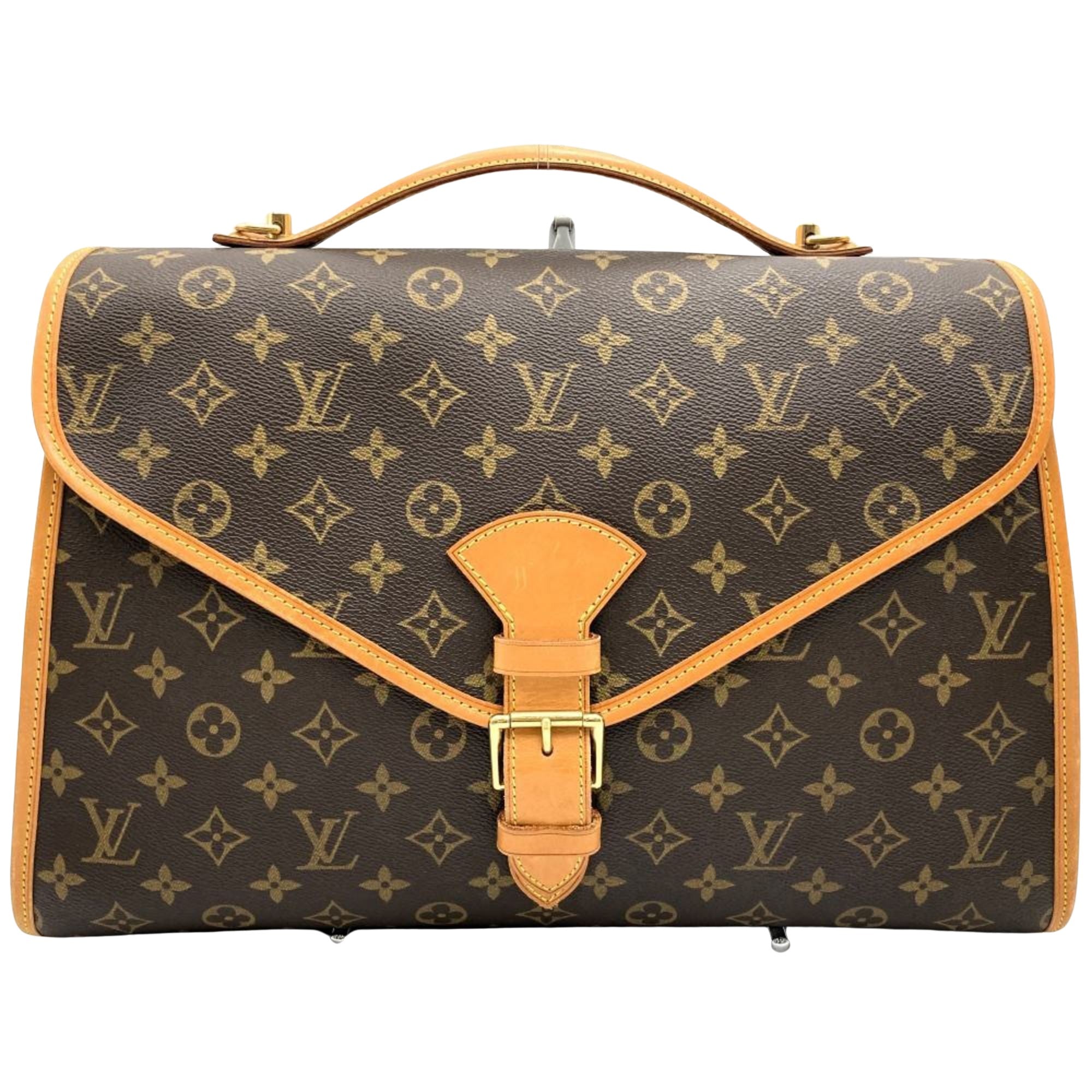 Louis Vuitton Bel Air Brown Canvas Handbag 