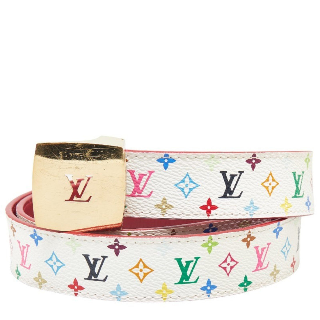 Louis Vuitton Multicolour Canvas Belt 