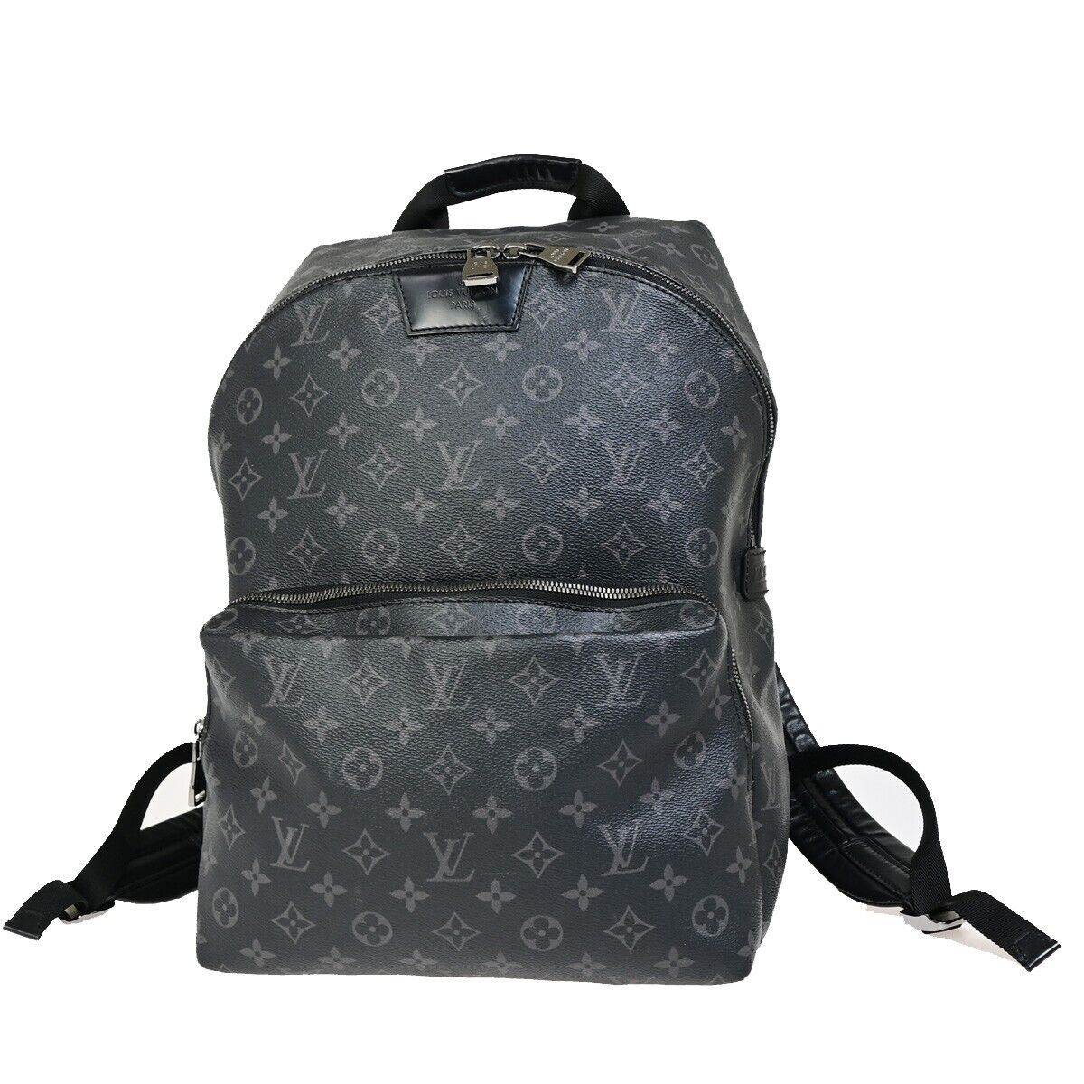 Louis Vuitton Apollo Black Canvas Backpack Bag