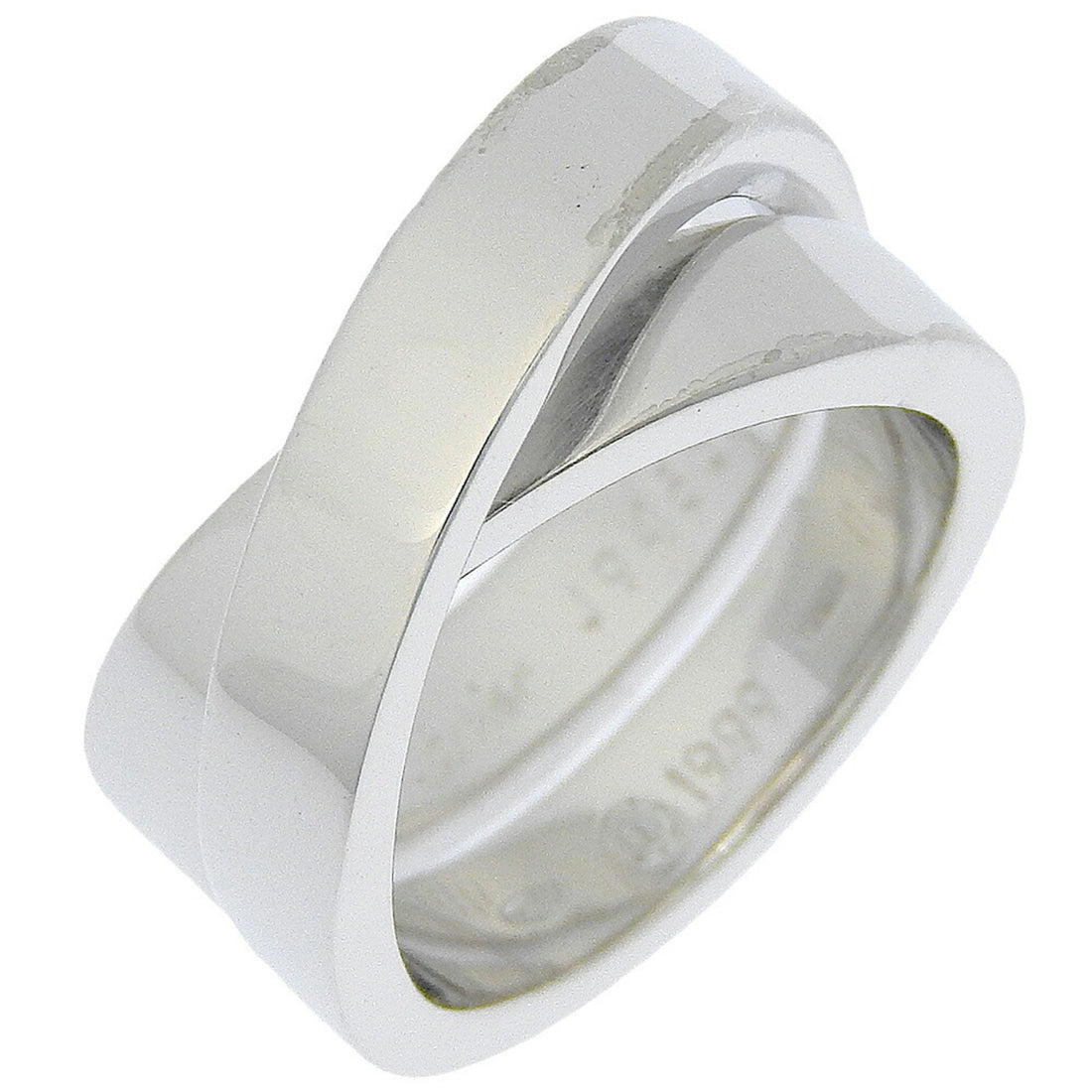 Cartier Nouvelle Vague Silver White Gold Ring 