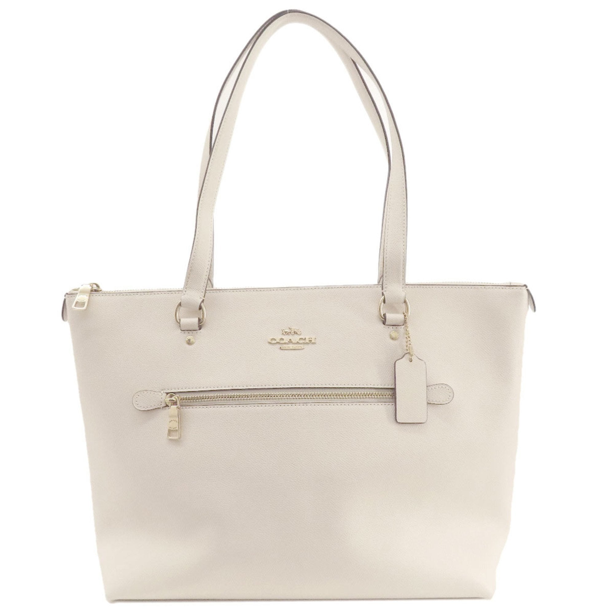 Coach White Canvas Tote Bag