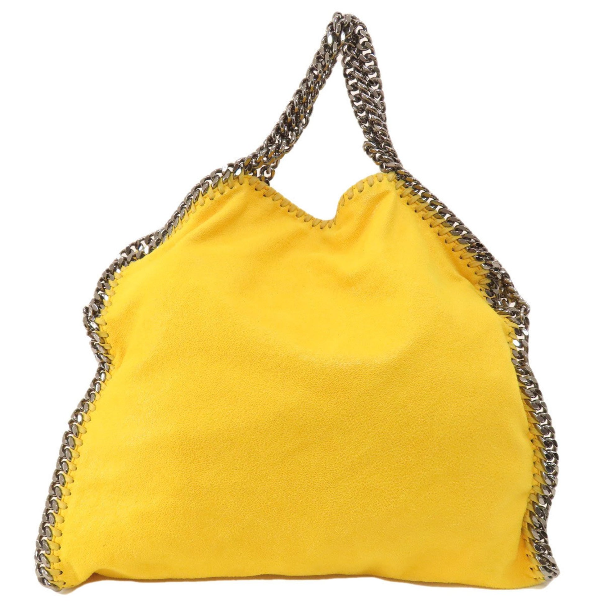 Stella McCartney Falabella Yellow Polyester Tote Bag