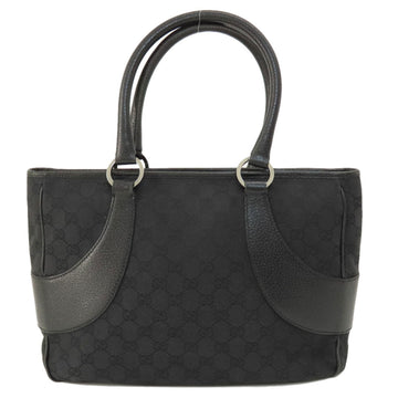 Gucci GG pattern Black Canvas Tote Bag