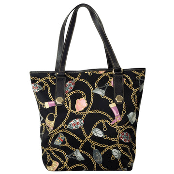 Gucci Charmy Black Synthetic Tote Bag