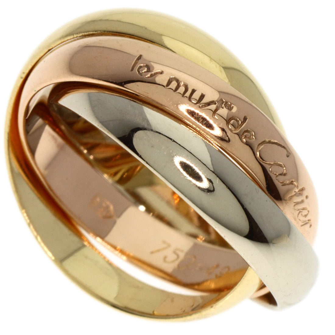 Cartier Must de Cartier Gold Rose Gold Ring 