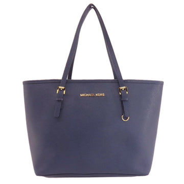 Michael Kors Jet set Navy Leather Tote Bag