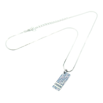 Dior Trotter Silver Metal Necklace 