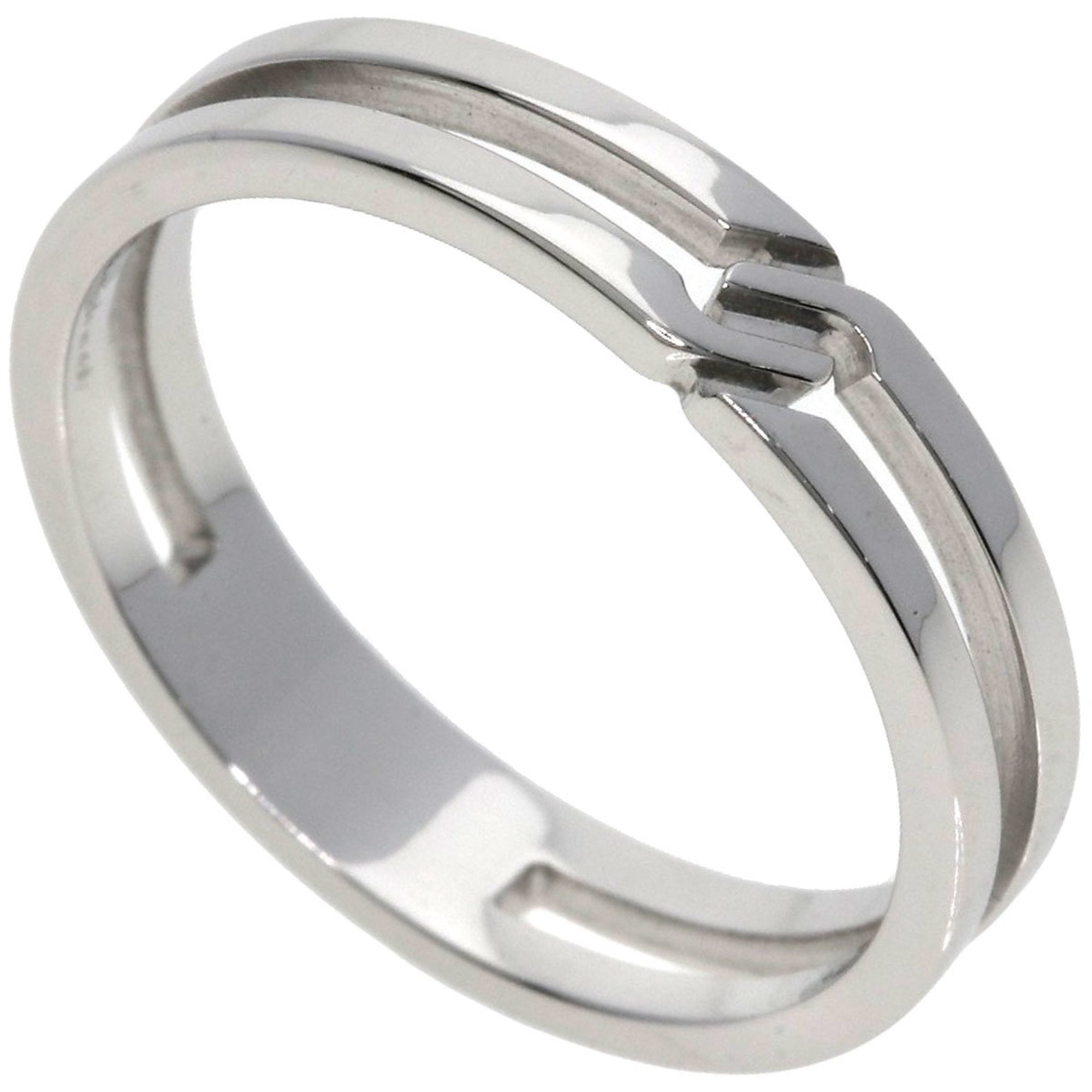 Gucci Infinity Silver White Gold Ring 