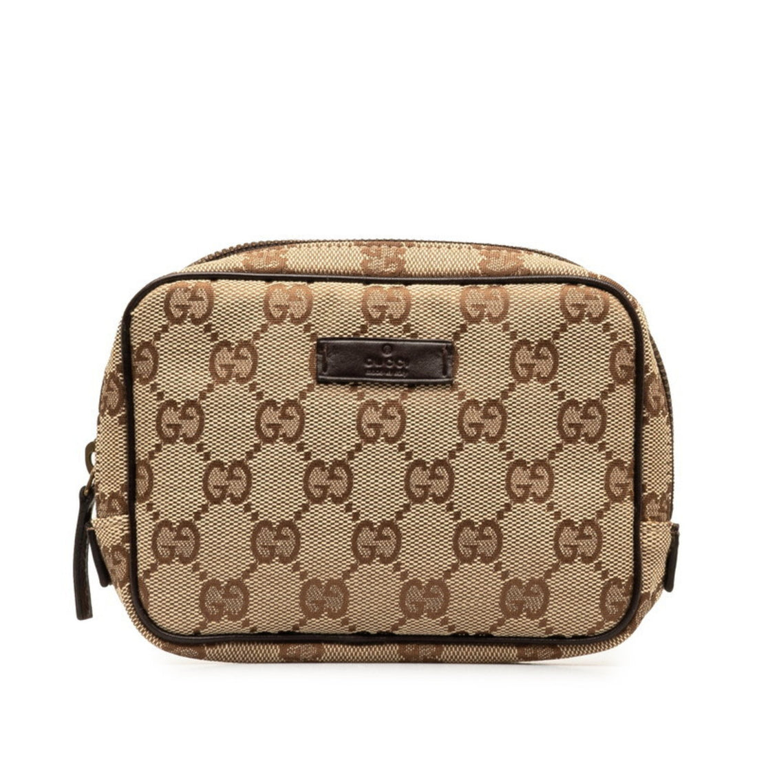 Gucci GG canvas Brown Canvas Clutch Bag