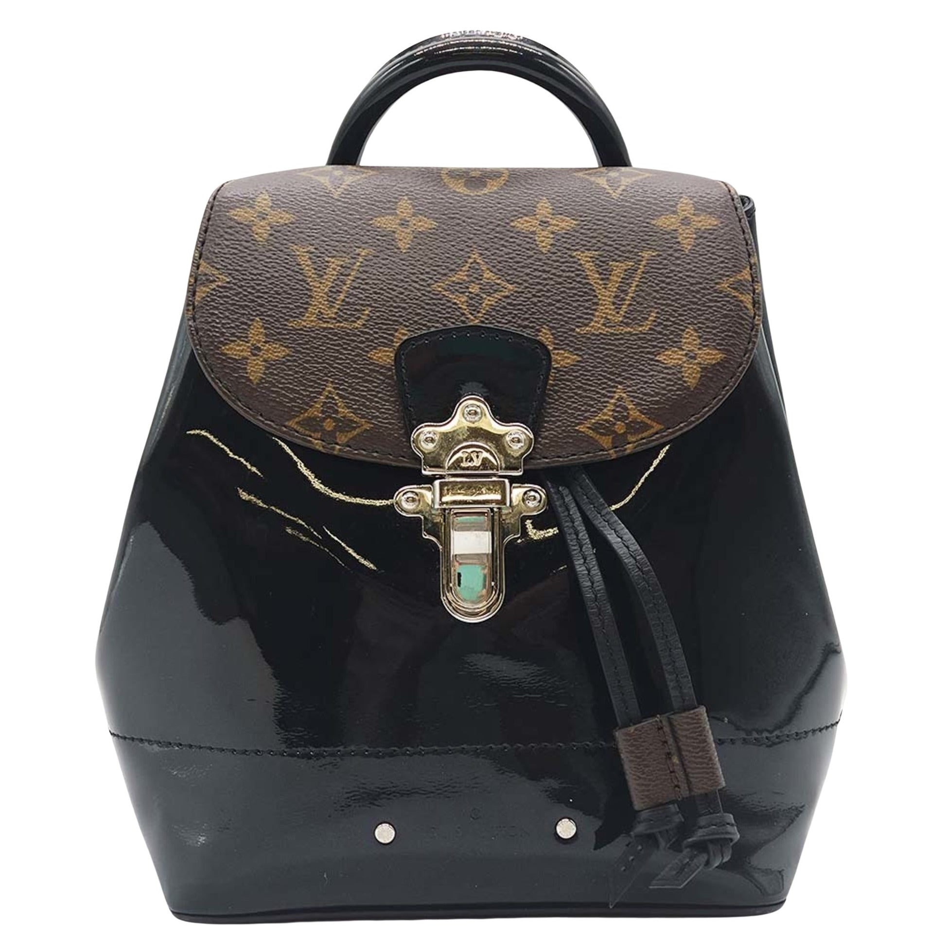 Louis Vuitton Hot Springs Brown Canvas Backpack Bag