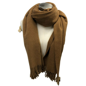 Hermès V-star Brown Cashmere Scarf 