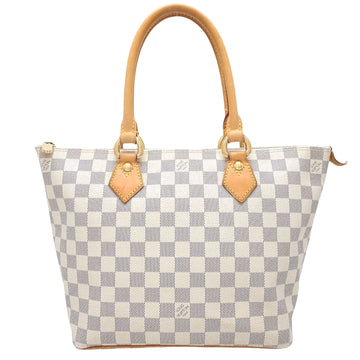 Louis Vuitton Saleya White Canvas Handbag 