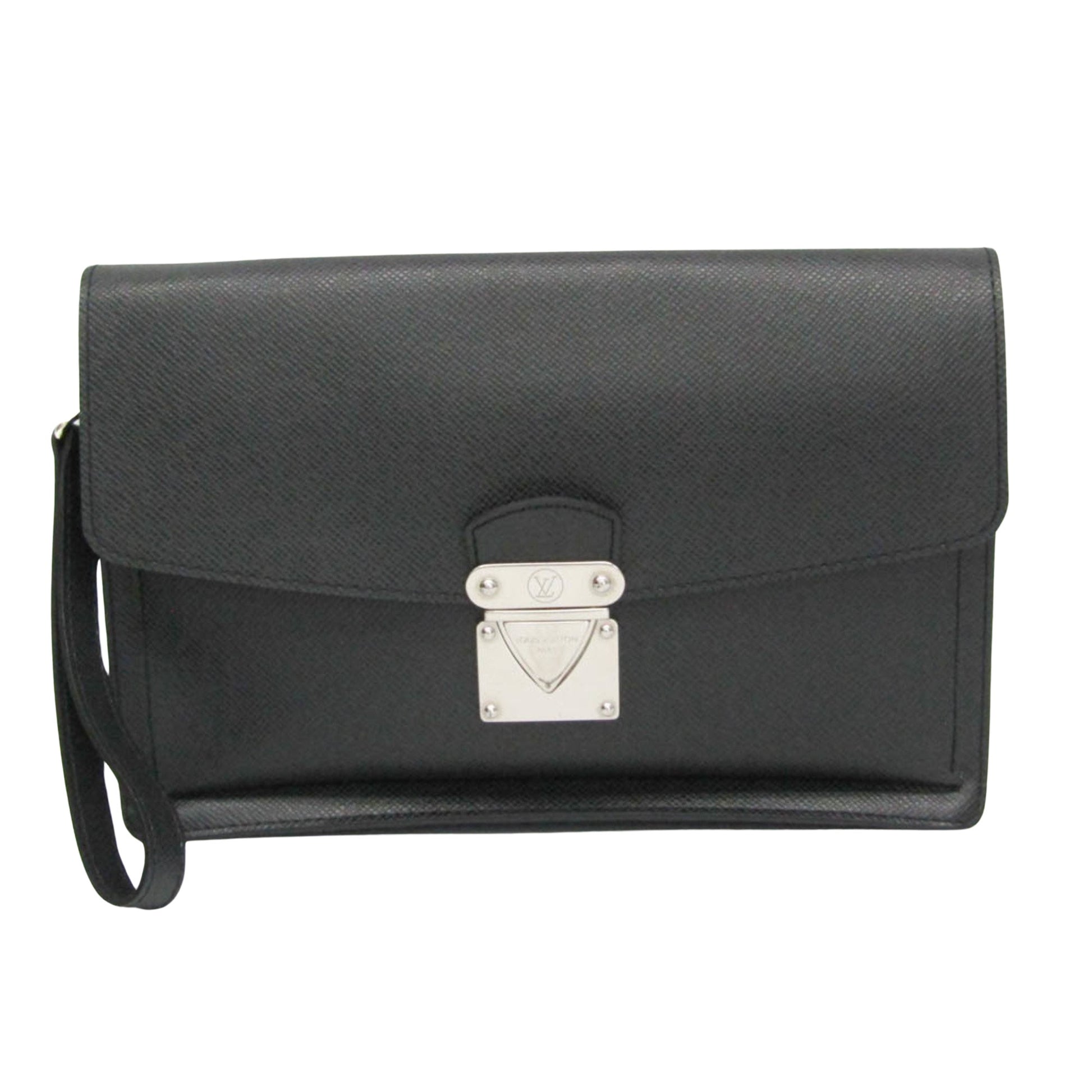 Louis Vuitton Veraiya Black Leather Clutch Bag