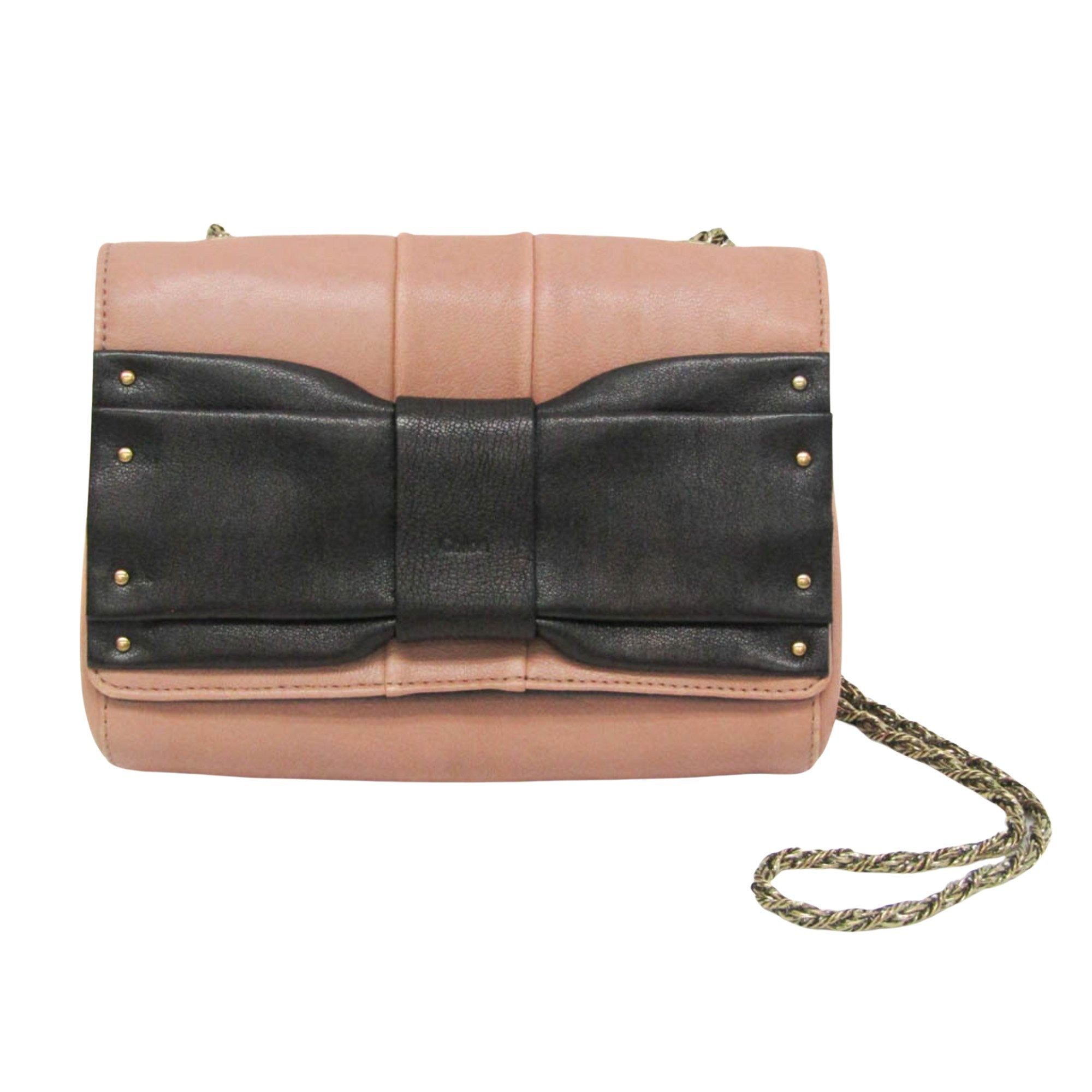 Chloé Jane Pink Leather Shopper Bag