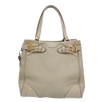 Louis Vuitton Suhali Grey Leather Tote Bag