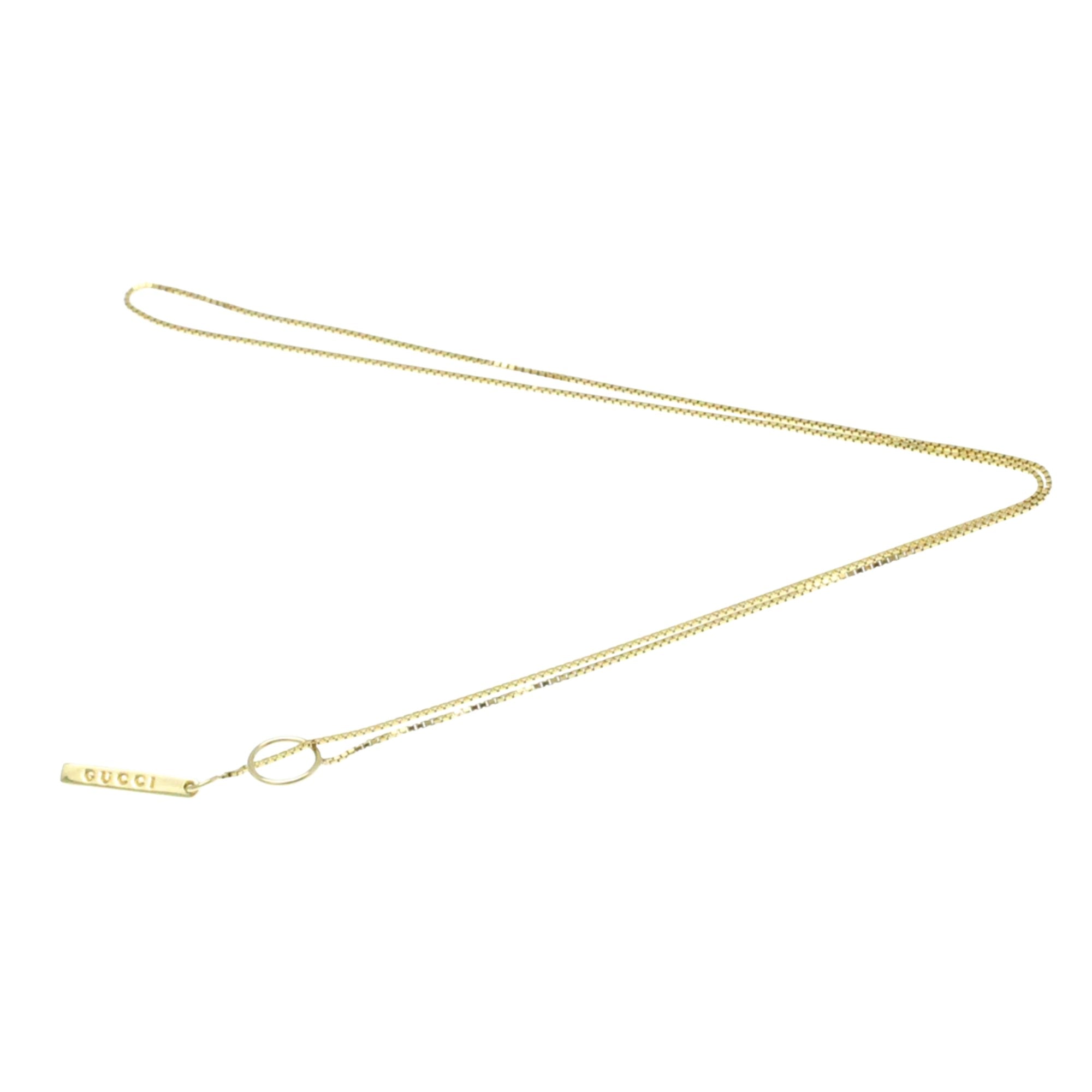 Gucci Link to love Gold Yellow Gold Necklace 