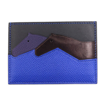 Hermès Blue Leather Wallet 